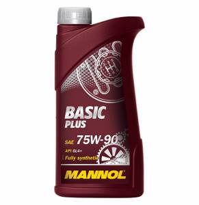 MANNOL BASIC PLUS 75W90 GL-4 1л (масло трансмиссионное)